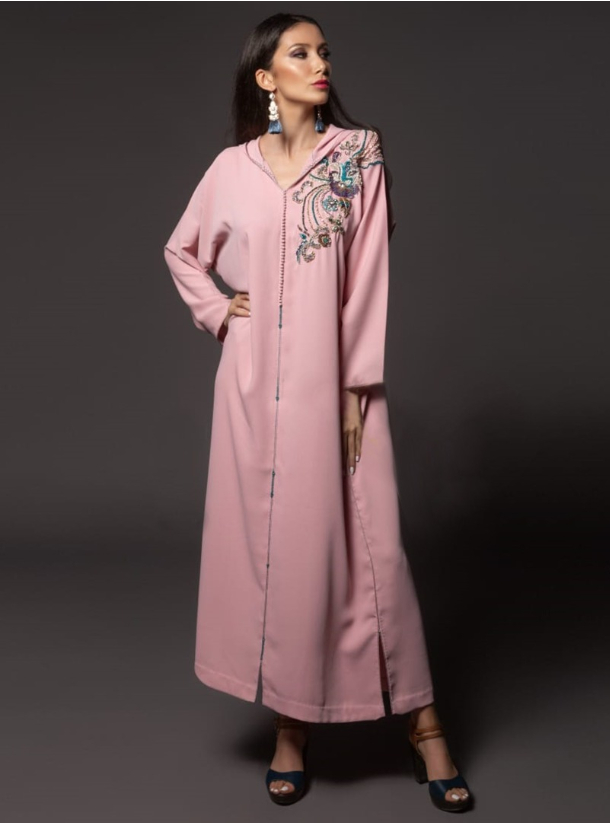moroccan dress with hood