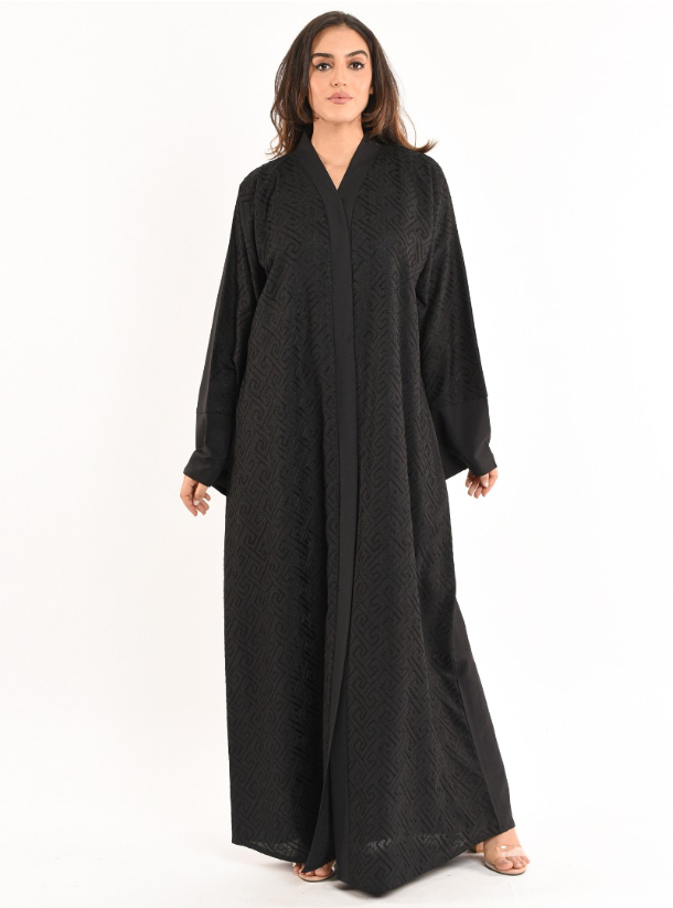 textured abaya