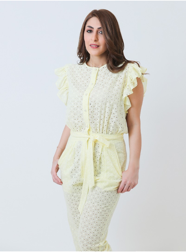 eyelet jumpsuit