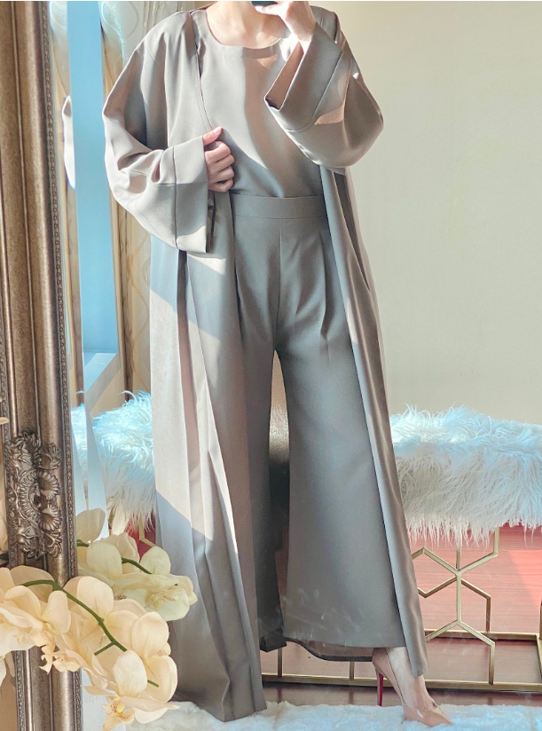 abaya top and trousers