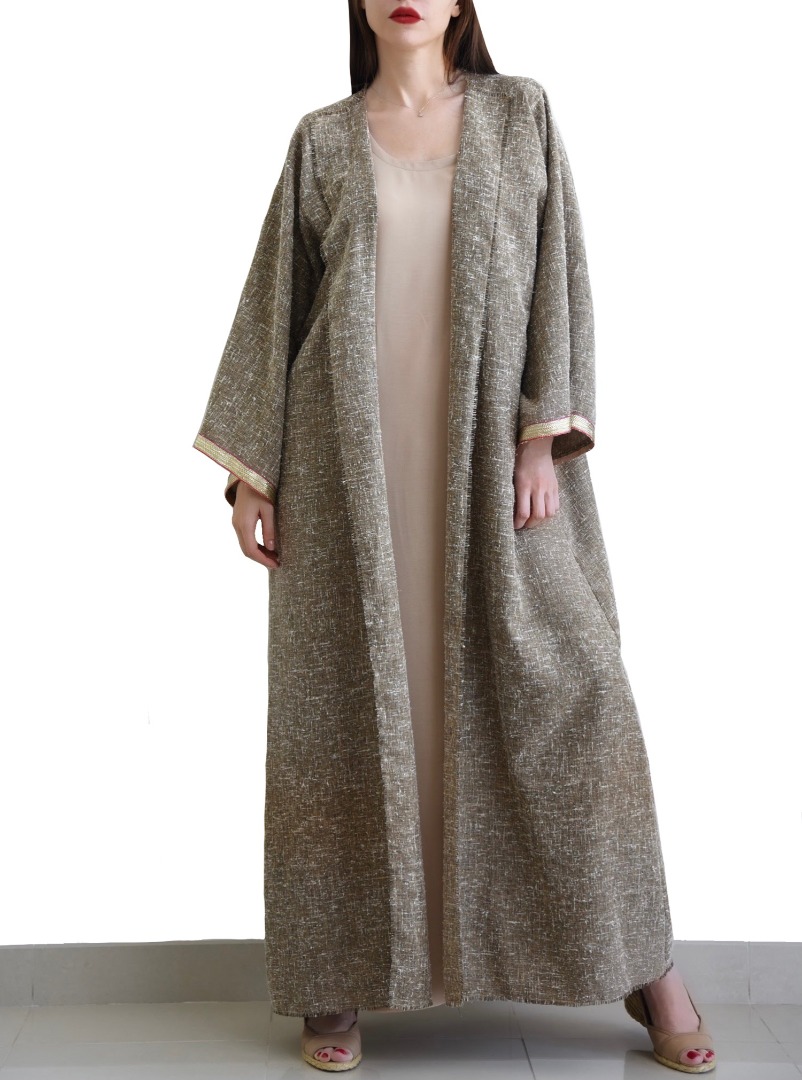 tweed abaya