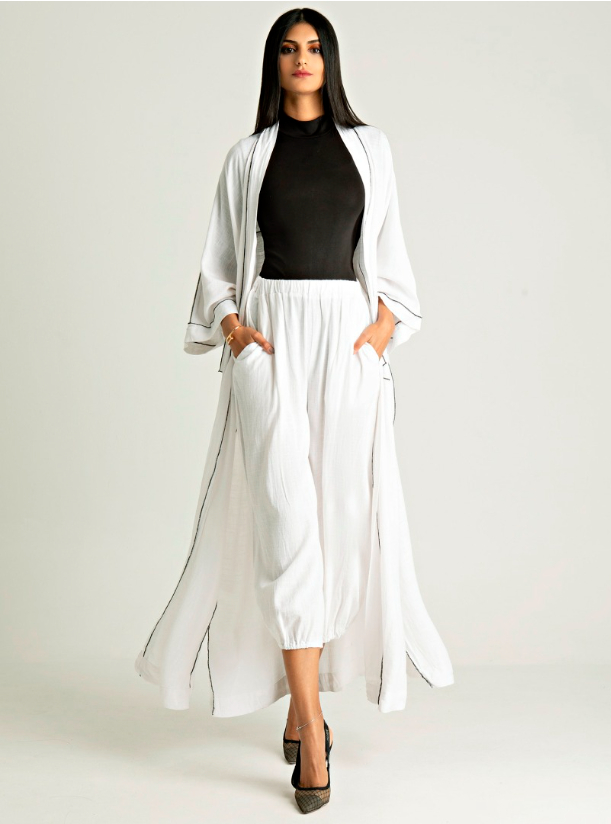 abaya top and trousers