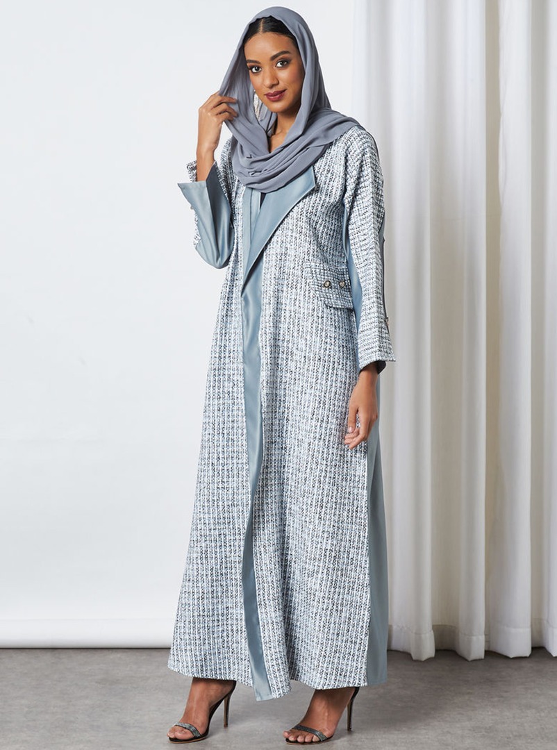tweed abaya