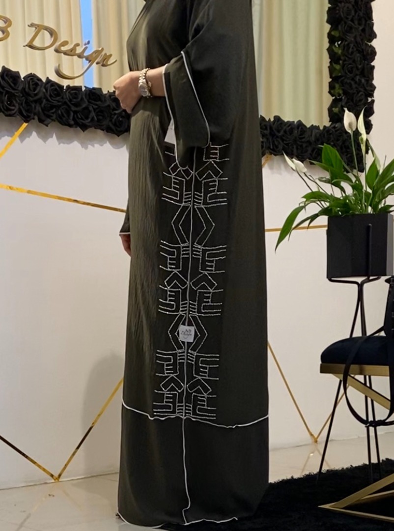 hand work design for abaya